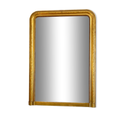 Miroir doré Louis Philippe 138x98 trumeau cheminée