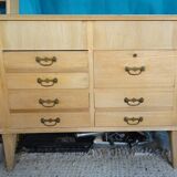 Watchmaking showcase counter 50s