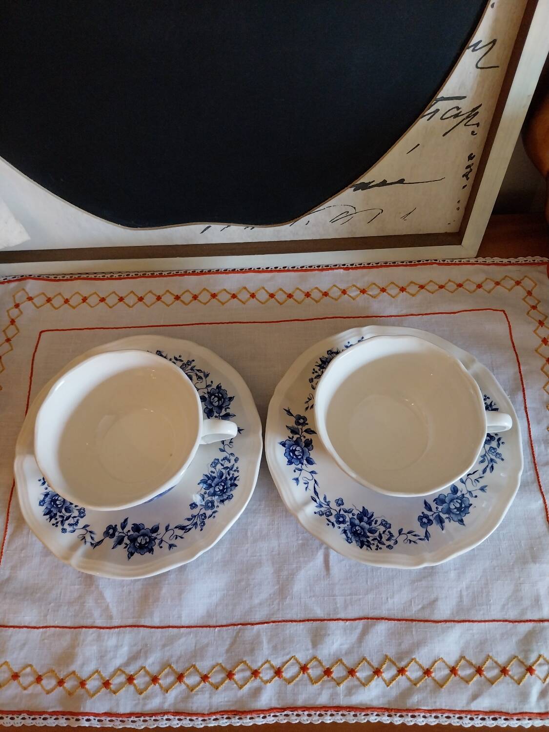 Sarreguemines Romantic model lunch duo