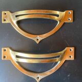 Brass handles for piano set