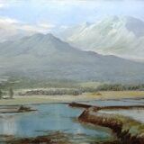 Rice paddy landscape Java Indonesia Abdullah Suriosubroto