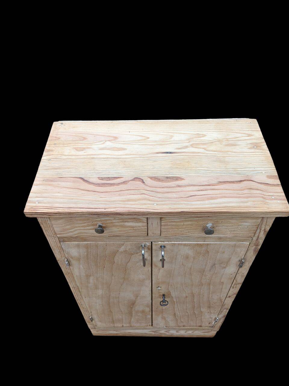 Parisian sideboard in raw pine