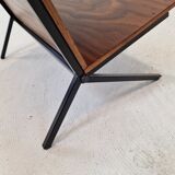 Mid century dutch side table or magazine rack, 1960's