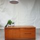 Vtg Mid Century Sideboard Danish Scandinavian Design Media Credenza Retro