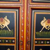 Indian wardrobe - handcrafted, hand-painted