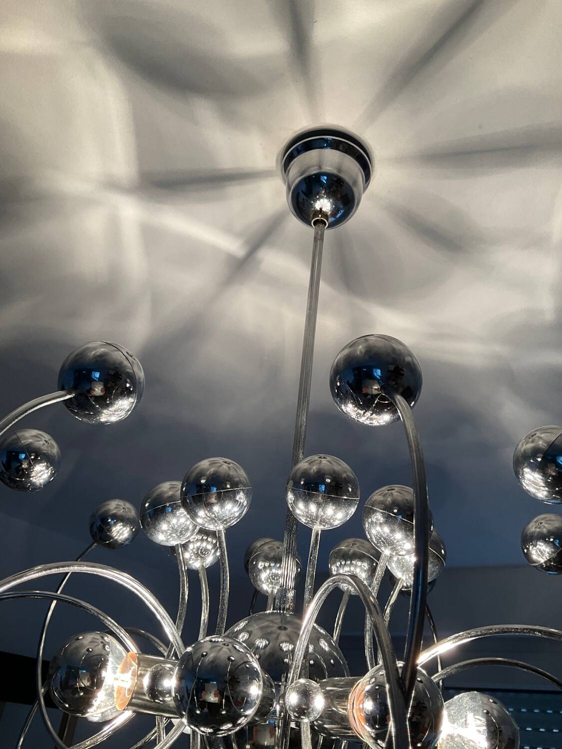 Vintage Sputnik chandelier from the 60s-70s