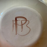 Dessert plates signed FPB