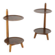 Set of 2 Edmund Jørgensen for Patent ANM side tables / nightstands