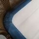 Vintage canned basket bed