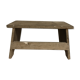 Wooden handcrafted footrest