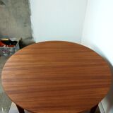 Scandinavian teak round table