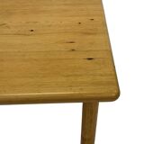 Vintage coffee table in pine 70s minimalist design