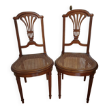 Louis XVI cane chairs