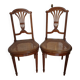 Louis XVI cane chairs
