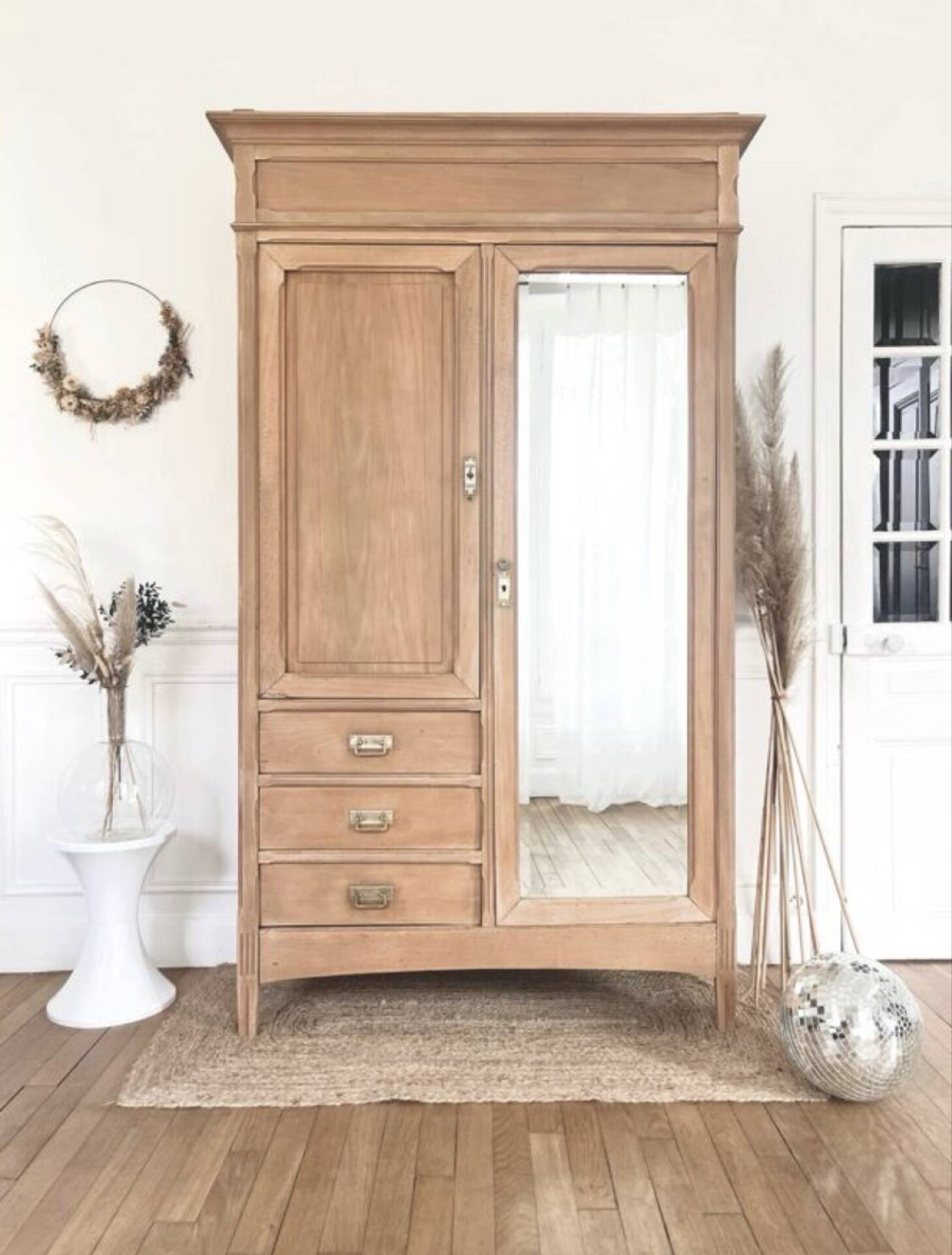 Restored Parisian wardrobe