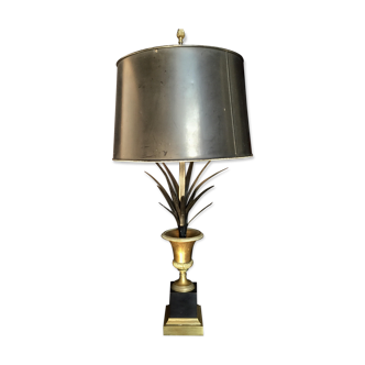 Lampe en métal et bronze années 60