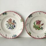 Longwy "head to head" plates