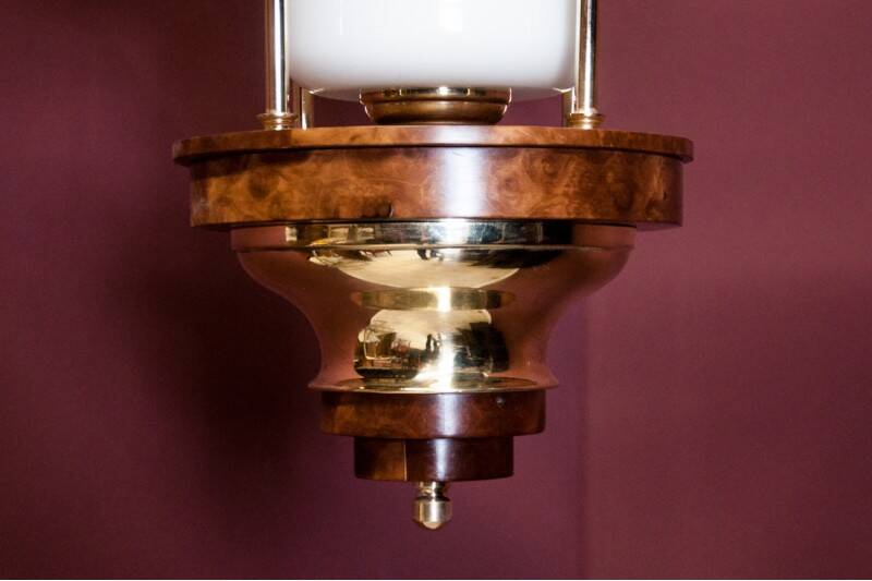 Art Deco chandelier, Poland, 1940s