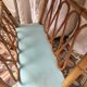 Bedside or rattan magazines rack in mint color