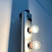 Postmodern Italian wall lamp Aton Barra by Ernesto Gismondi for Artemide, 1980s.