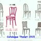 2 caned bistro chairs, Horgen Glarus (Switzerland), around 1925 - no Thonet.