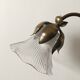 Brass flower lamp