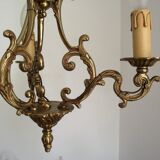 Bronze chandelier
