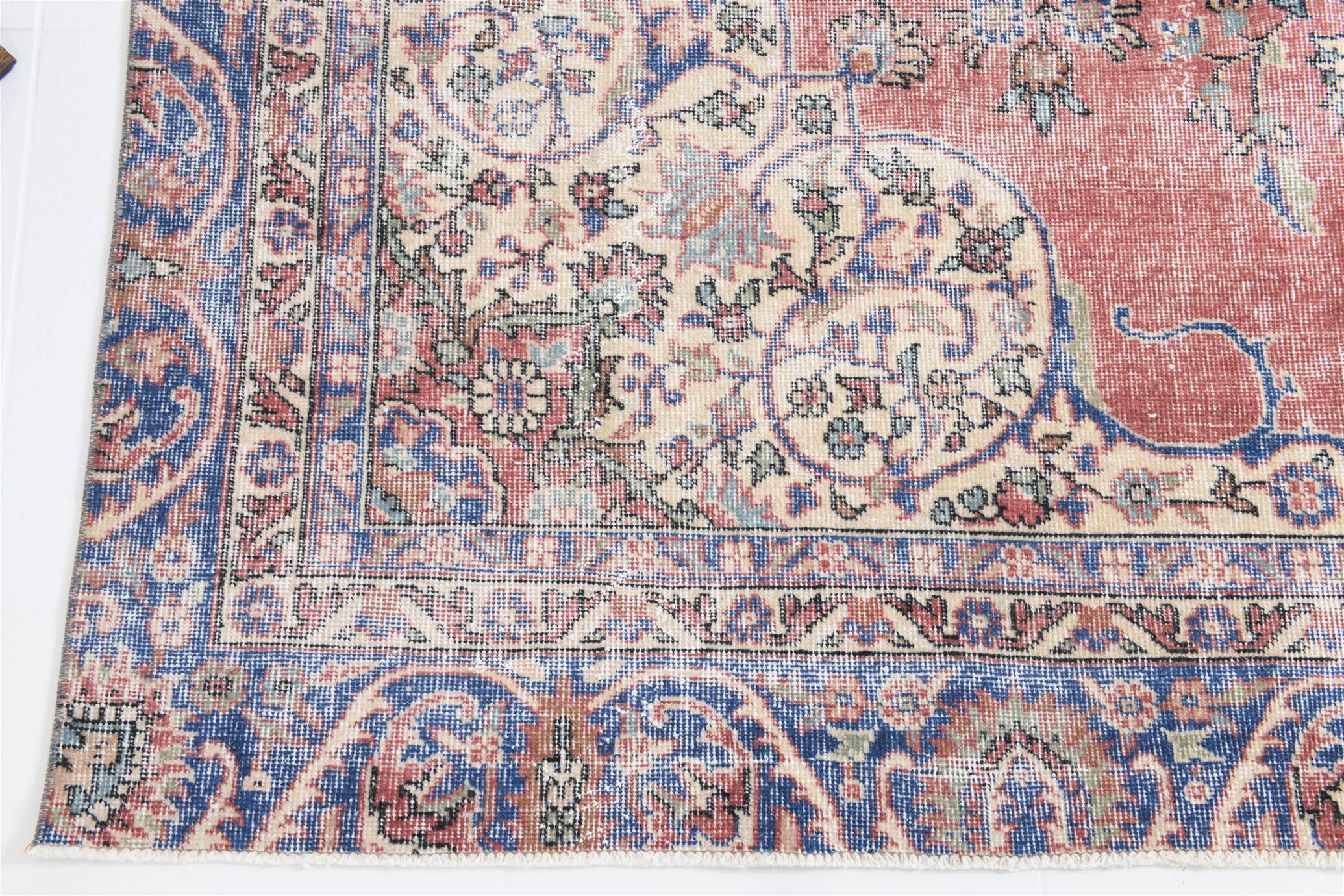 7x11 Shades Of Burgundy Persian Rug, 212x347Cm