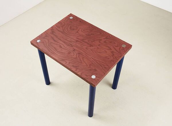 Prototype de table à manger Small Donau par Ettore Sottsass pour Leitner 1986
