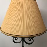 Tripod floor lamp in bronze Louis XV style