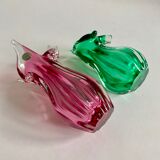 Bohemian Vase- Set of 2,  1960s