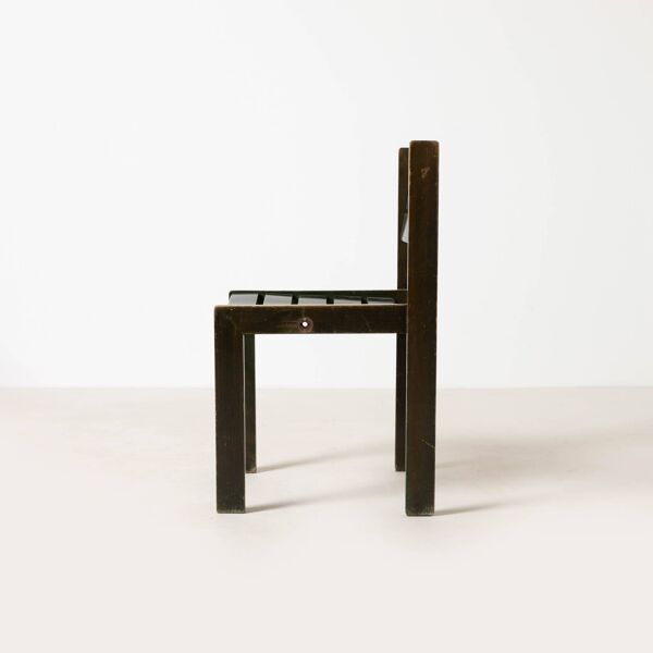 1 sur 30 chaise de salle à manger empilable Wilkhahn, bois teinté vert, Allemagne, années 1970