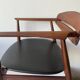 Fauteuil de bureau danois en teck