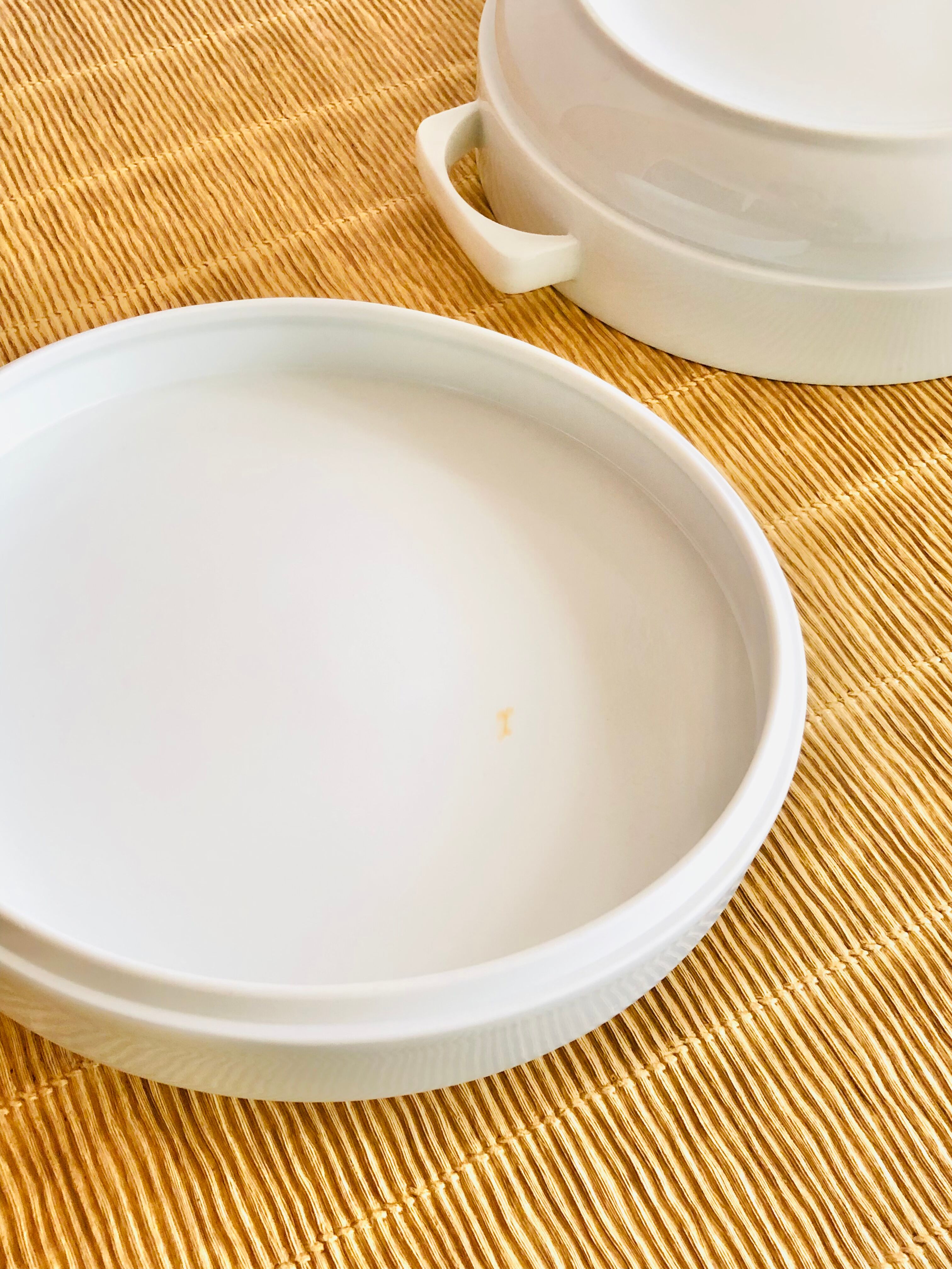 Soup bowl 1960's porcelain