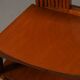 Vintage sculptural unique design dining chairs, France 1960s set of 2