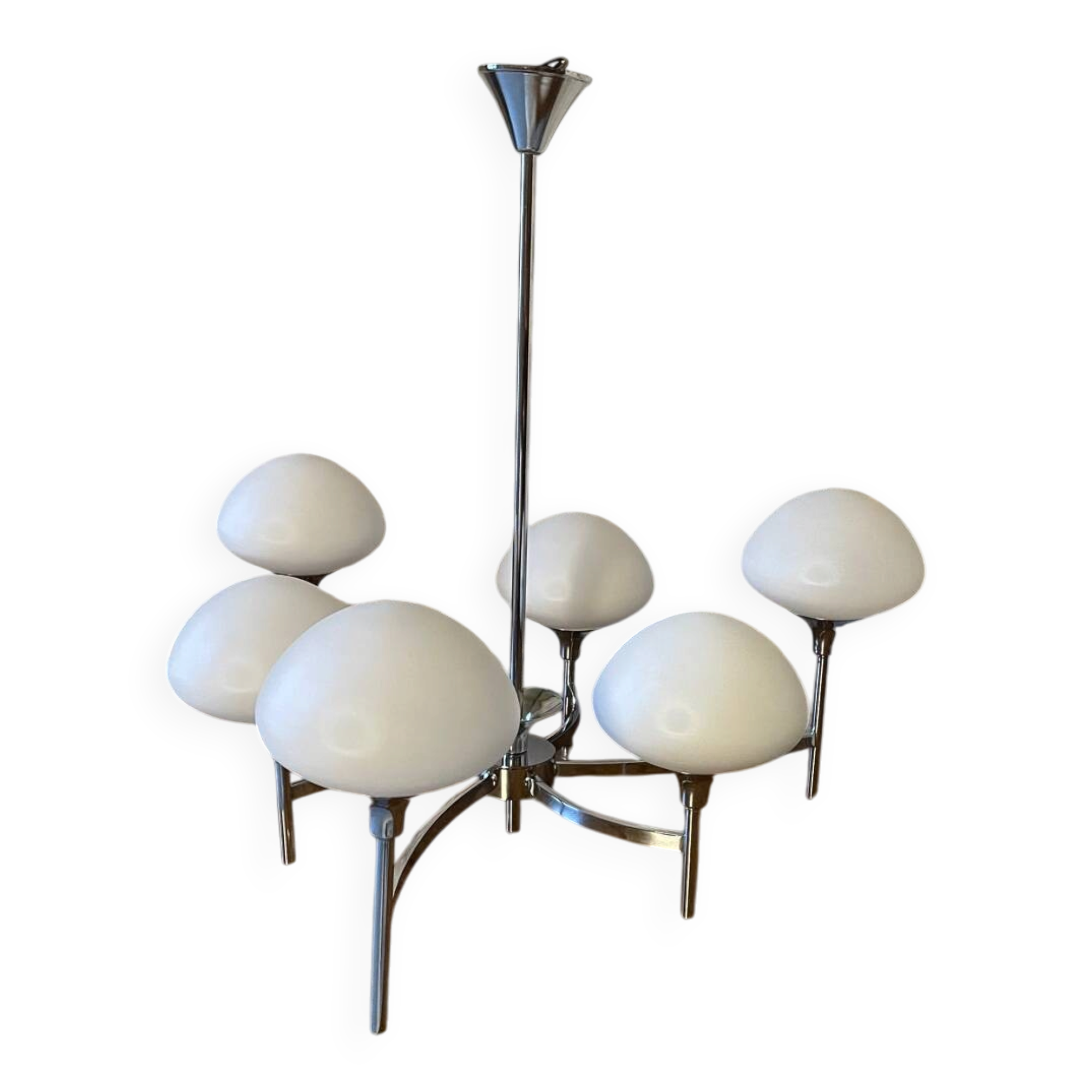 Asymmetrical chandelier Goffredo Reggiani 1970s
