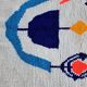 Handmade natural Berber rug 3x2 m