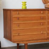 Vintage walnut sideboard - 1960s