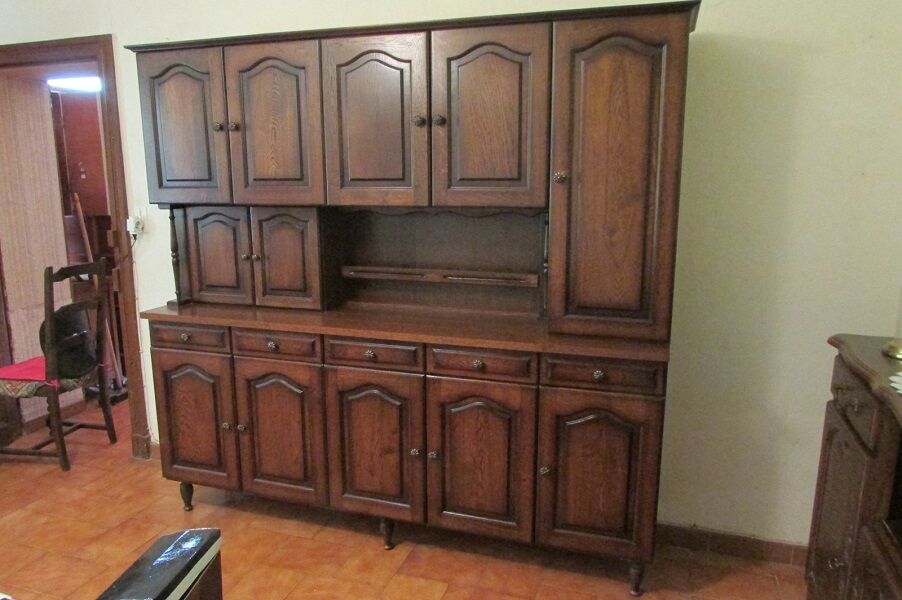 Oak kitchen buffet from the 70s and 80s