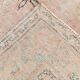 Blush Pink Muted Turkish Vintage Handmade Wool Carpet Rug, 191x316 Cm