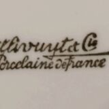 French Porcelain Coffee Service Pillivuyt et Cie Vintage