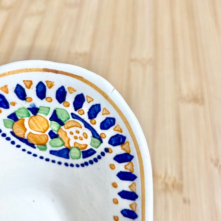 Terre de fer Art Deco ravier