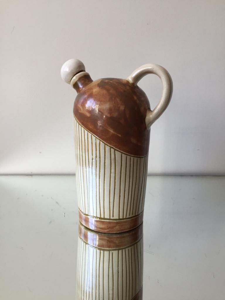 Danish Glazed Stoneware 1950’s Décanter