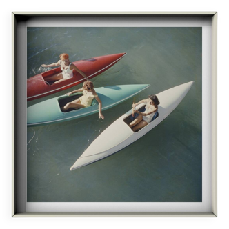 Excursion au lac Tahoe – Tirage photographique de type C par Slim Aarons, 1959