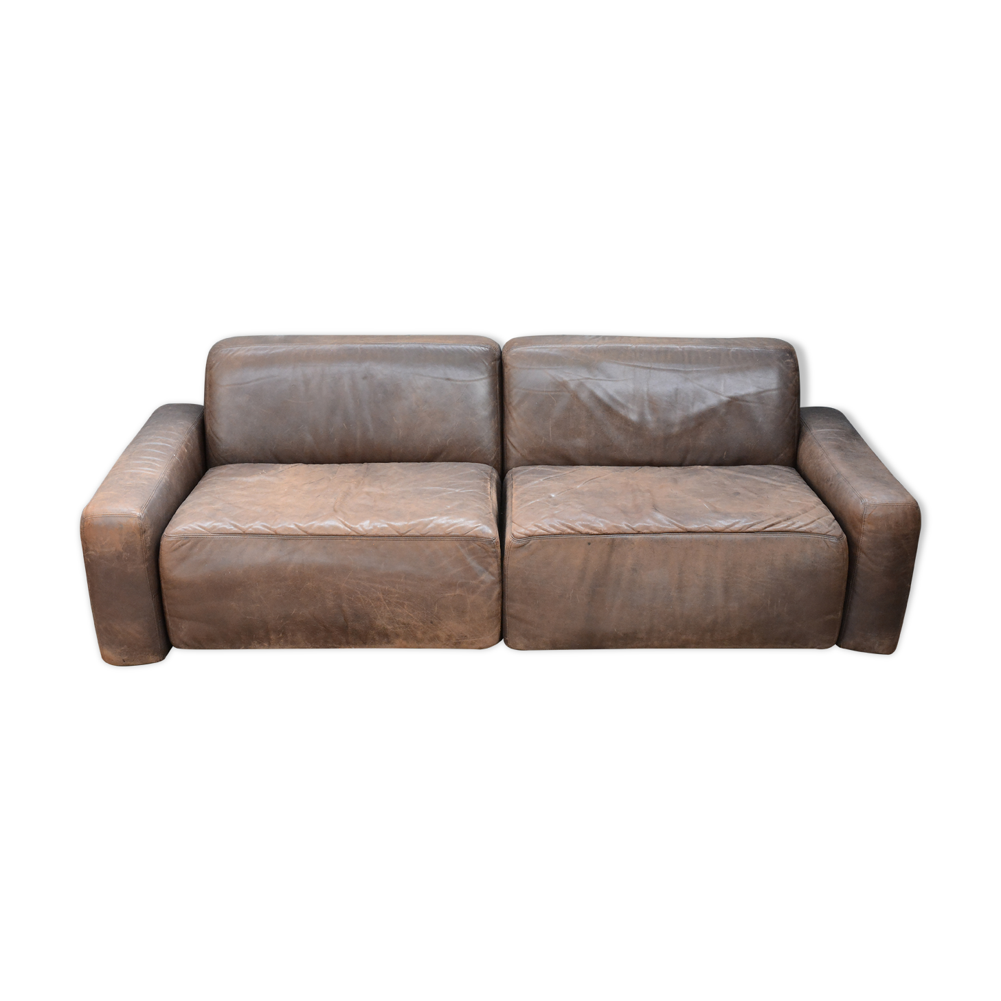 Leather sofa