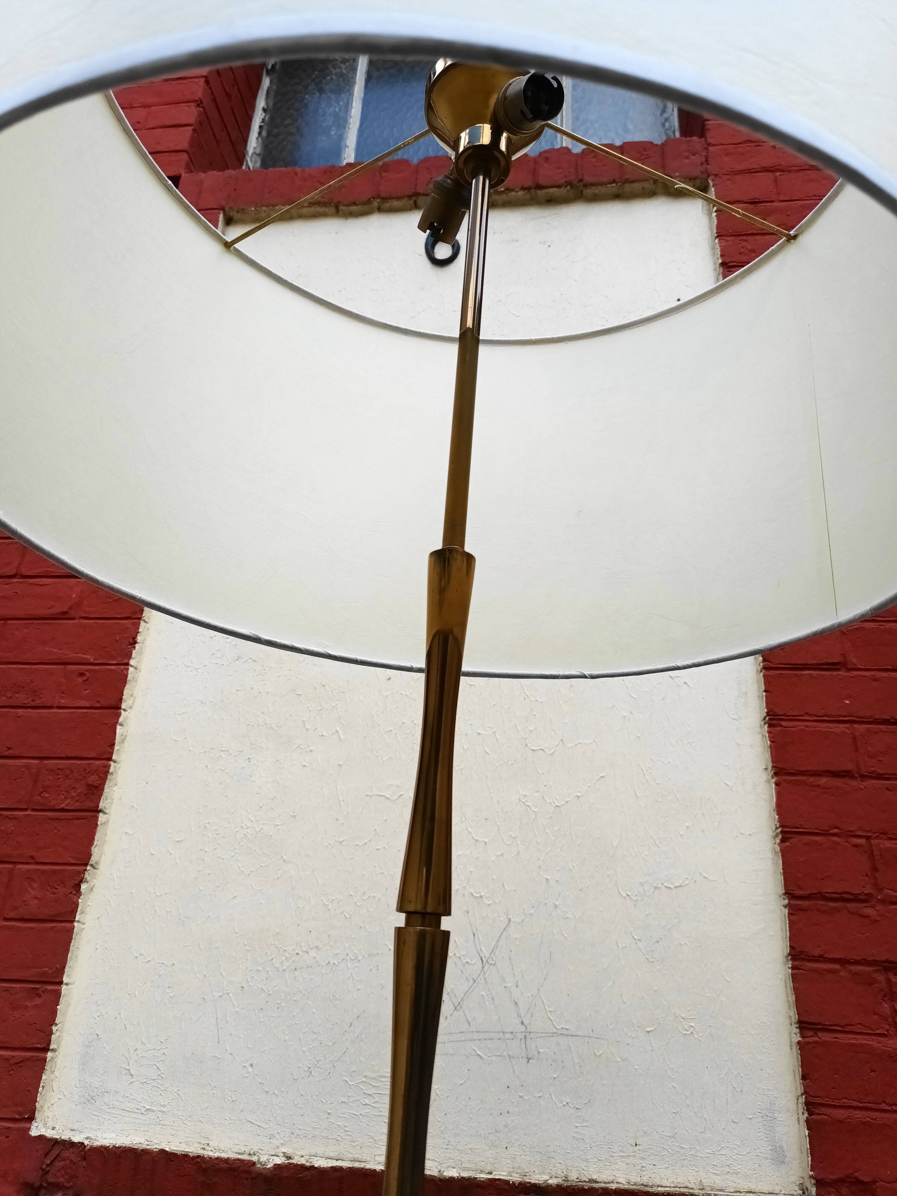 Lampadaire bambou des années 60