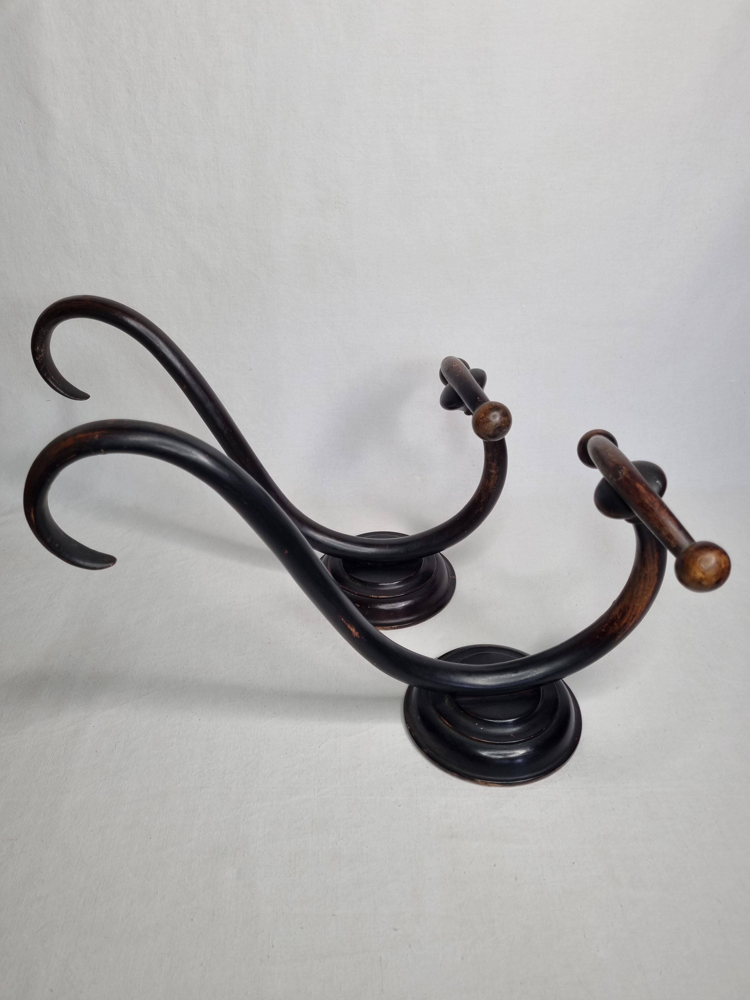 Pair of wall-walled art nouveau