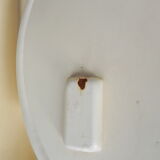 Vintage Plastic Bathroom Wall Shelf with Mirror