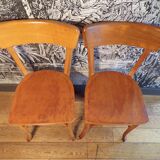 Pair of Luterma bistro chairs