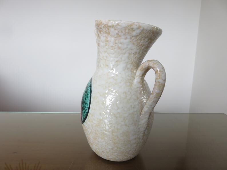 Ceramic pitcher stylized 50 60 years